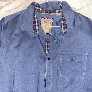 Guess Jean like Button Up Shirt